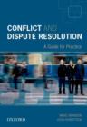 Image for Conflict and Dispute Resolution : A Guide for Practice