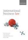 Image for International Business Law: International Business Law