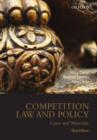 Image for Competition law and policy  : cases and materials