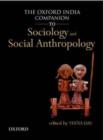 Image for The Oxford India companion to sociology and social anthropology