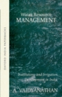 Image for Water resource management  : institutions and irrigation development in India