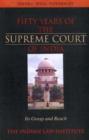 Image for Fifty years of the Supreme Court of India  : its grasp and reach