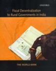 Image for Fiscal decentralization to rural governments in India