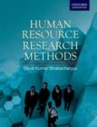 Image for Human Resource Research Methods