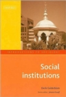 Image for Introductions to Sociology: Social Institutions