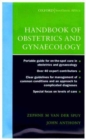 Image for Handbook of Obstetrics and Gynaecology for Southern Africa