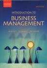 Image for Introduction to Business Management