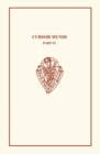 Image for Cursor Mundi vol IV 11. 19301-23826
