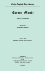 Image for Cursor Mundi vol VI Preface etc 1892