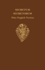 Image for Secretum Secretorum vol I text