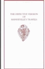Image for Mandeville&#39;s travels  : the defective version