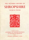 Image for A History of Shropshire : Volume XI: Telford