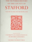 Image for A History of the County of Stafford : Volume VII: Leek and the Moorlands
