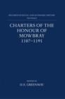 Image for Charters of the Honour of Mowbray 1107-1191