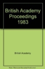 Image for Proceedings Brit Acad 69, 1983