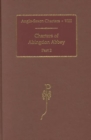 Image for Charters of Abingdon AbbeyPart 2 : v. 8, Pt. 2 : Charters of Abingdon Abbey