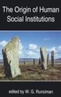 Image for The Origin of Human Social Institutions
