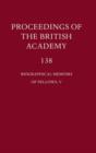 Image for Proceedings of the British Academy, 138 Biographical Memoirs of Fellows, V