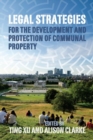 Image for Legal strategies for the development and protection of communal property