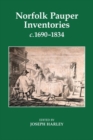 Image for Norfolk Pauper Inventories, c.1690-1834