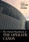 Image for Oxford Handbook of the Operatic Canon