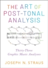 Image for The art of post-tonal analysis  : thirty-three graphic music analyses