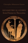 Image for Hexametrical Genres from Homer to Theocritus