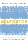 Image for Abundance  : on the experience of living in a world of information plenty