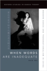 Image for When words are inadequate  : modern dance and transnationalism in China