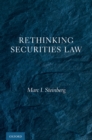 Image for Rethinking Securities Law