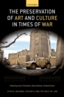 Image for Preservation of Art and Culture in Times of War.