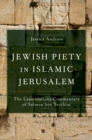 Image for Jewish Piety in Islamic Jerusalem: The Lamentations Commentary of Salmon Ben Yeruhim