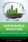 Image for Sustainable investing  : what everyone needs to know