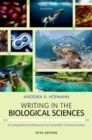 Image for Writing in the biological sciences
