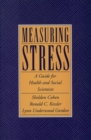 Image for Measuring stress: a guide for health and social scientists