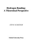 Image for Hydrogen bonding: a theoretical perspective