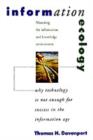 Image for Information ecology: mastering the information and knowledge environment