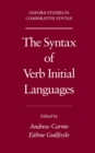 Image for The Syntax of Verb Initial Languages