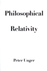 Image for Philosophical relativity