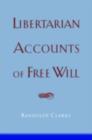 Image for Libertarian accounts of free will