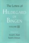 Image for The Letters of Hildegard of Bingen: Volume III