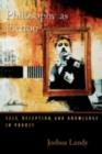 Image for Philosophy as fiction: self, deception, and knowledge in Proust