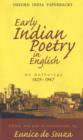 Image for Early Indian Poetry in English : An Anthology: 1829-1947