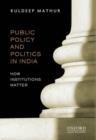Image for Public Policy and Politics in India