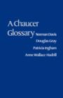 Image for A Chaucer Glossary