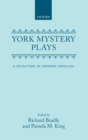 Image for YORK MYSTERY PLAYS C