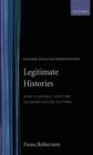 Image for Legitimate Histories : Scott, Gothic, and the Authorities of Fiction