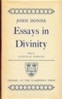 Image for John Donne: Essays in Divinity