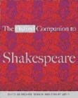 Image for The Oxford Companion to Shakespeare