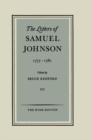 Image for The Letters of Samuel Johnson: Volume III: 1777-1781
